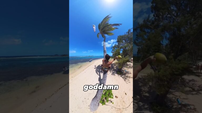 Real life Kitesurfing GTA shot with @insta360 camera at JT Pro Center  spot #kitesurf #gta