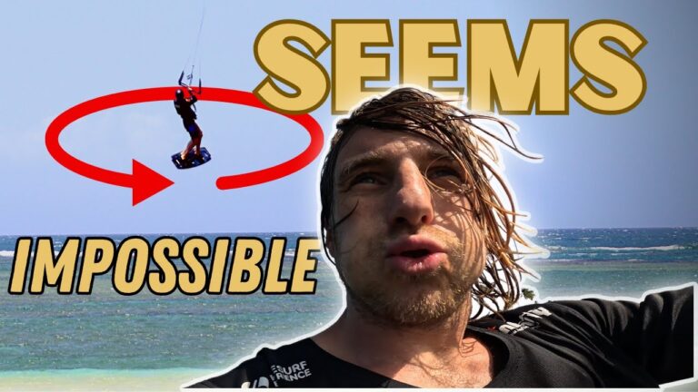 Learning my MOST DIFFICULT kitesurfing move.