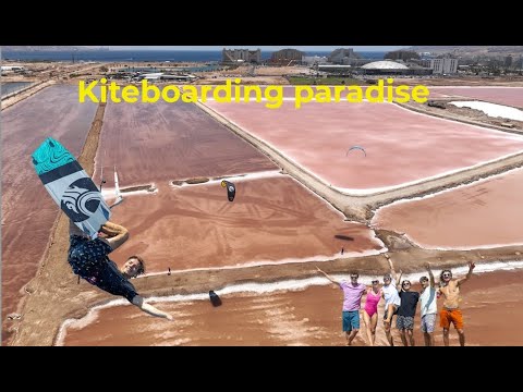 Kitesurfing in Eilat, Israel 2023