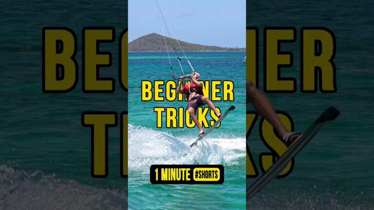 5 Easy tricks for beginners // Kiteboarding