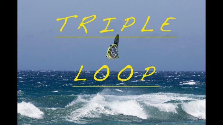Windsurfing triple loop Attempts  | Ricardo Campello