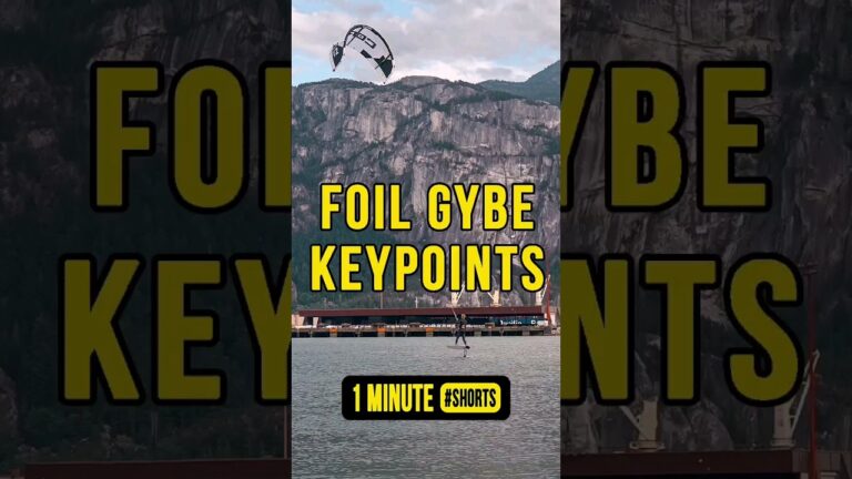 Keep this in mind on your next Gybe // kite foil