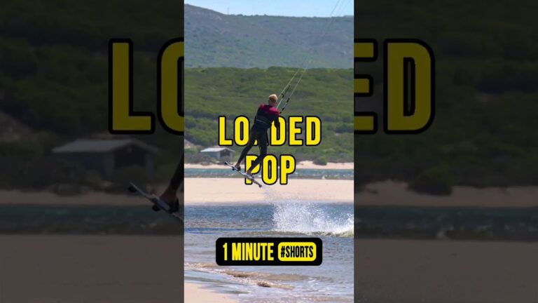Jumping low? Practice your pop! // Kiteboarding