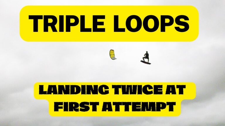 Triple Loops landed at first ever attempt.