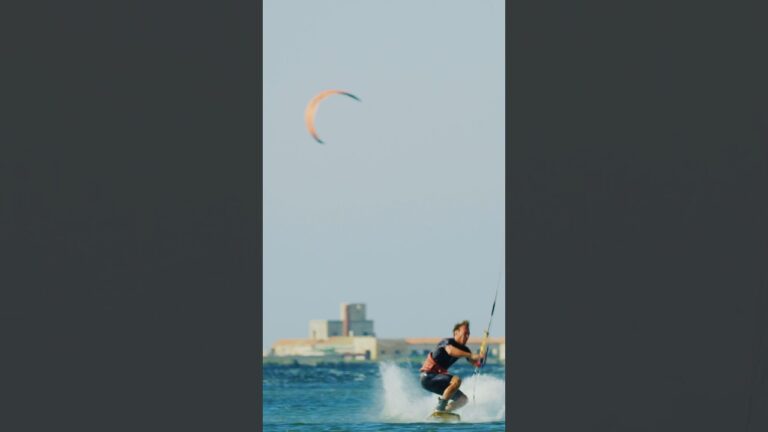on of my best Slim9s so far! #action #kiteboarding
