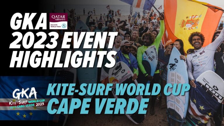 Kite wave riding in Cape Verde | GKA Kite-Surf World Cup Cape Verde 2023