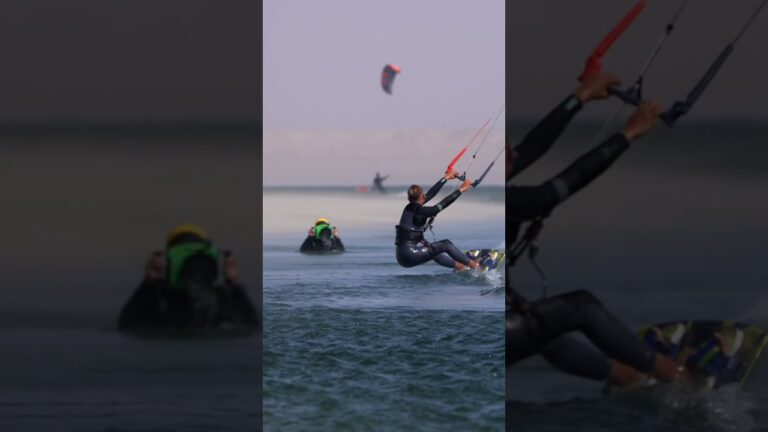 Sending a few in Dakhla #kiteboard #extremesports #kite #kiteboardingzone #kitesurf #beach #duotone