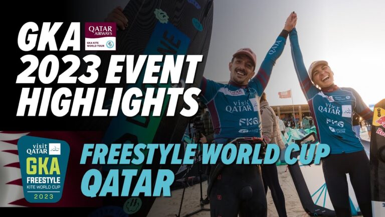 Freestyle in Qatar | Visit Qatar GKA Freestyle-Kite World Cup Qatar 2023