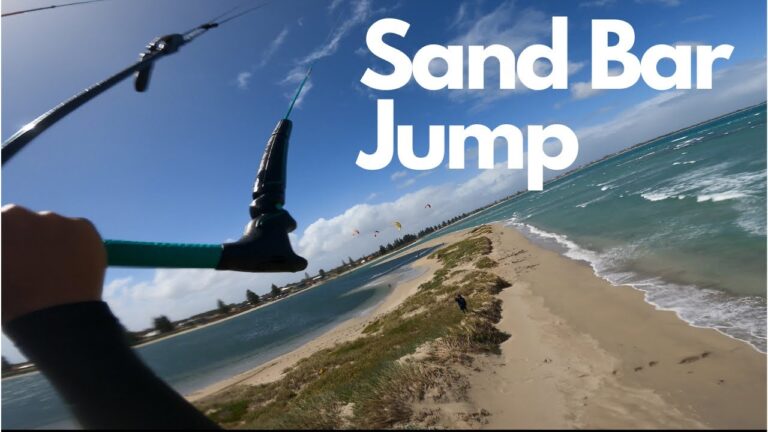 Sand Bar jump @IKSURFMAG @North_Kiteboarding @MysticboardingVideos