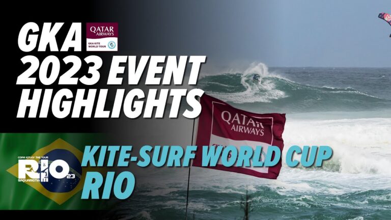 Kitesurfing in Rio de Janeiro | GKA Kite-Surf World Cup Rio 2023