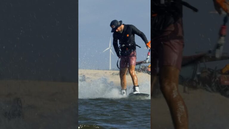getting it locked! FRONT BLIND MOBE 5 #kiteboarding #action