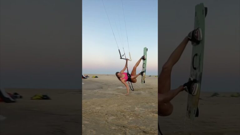 Twilight tricks #kitesurfing