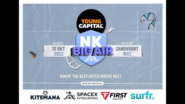 YoungCapital NK Big Air Kitesurfen 2023 || Nederlands Kampioenschap Kitesurfen