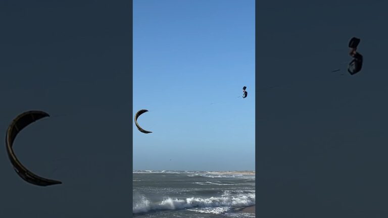 Shortlines on the 7m were surprisingly challenging #kitesurfing #kiteboarding