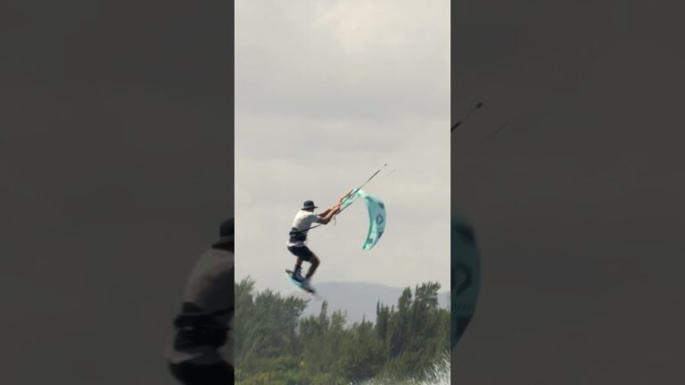 It would have been the best one so far BS9 #action #kiteboarding #crash