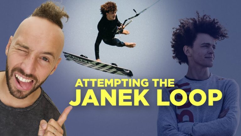 I tried the JANEK LOOP | Big Air Kitesurfing