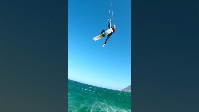 That weightless feeling  // kiteboarding