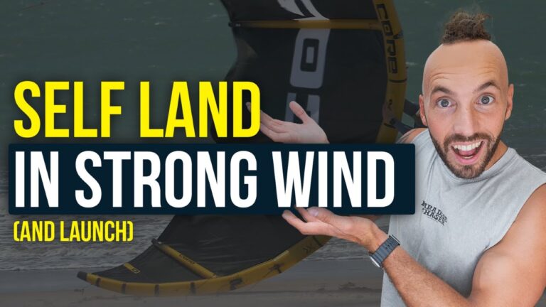 How to Self Land in STRONG WIND