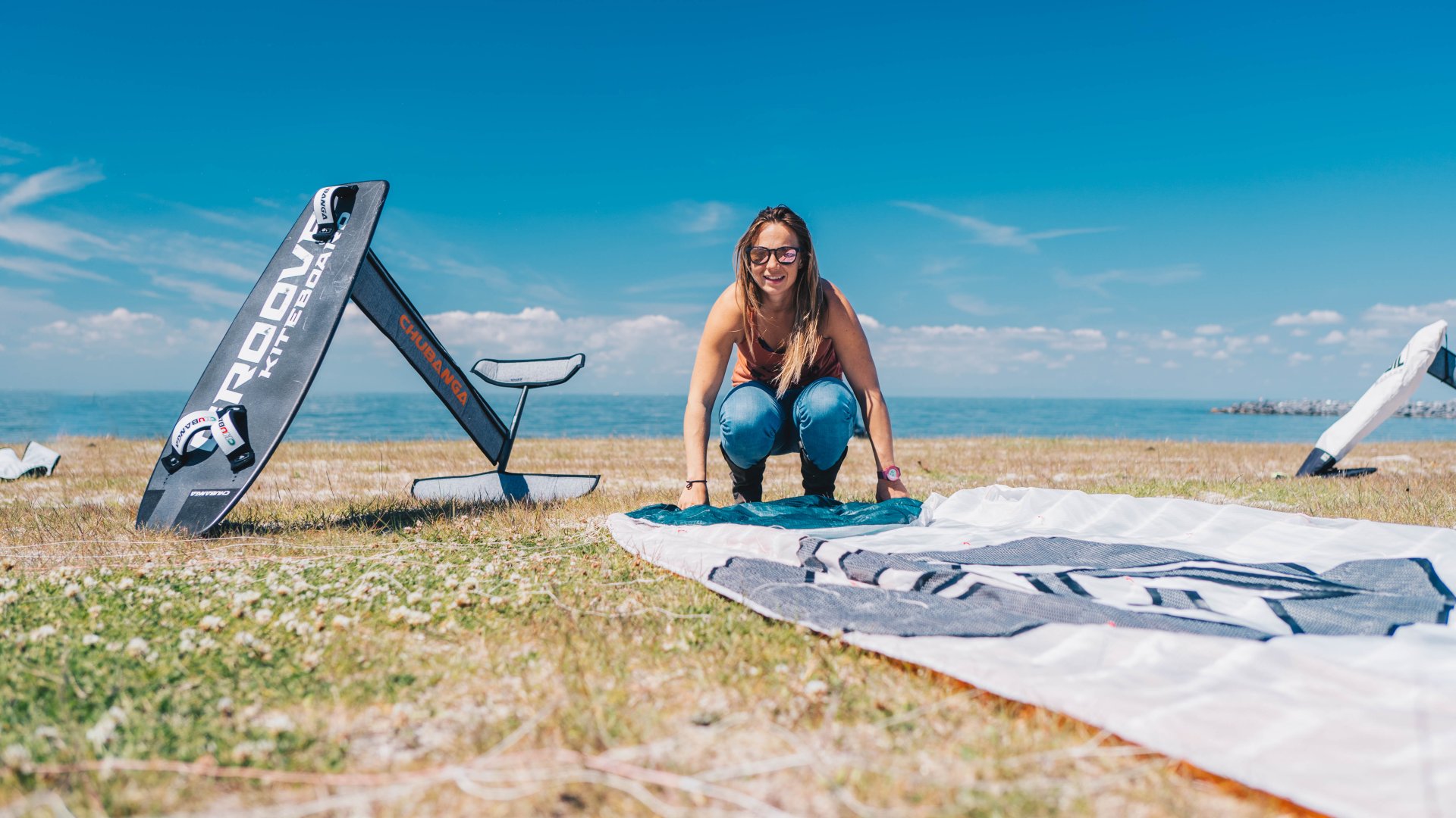 How kiteboarding can lead to better mental health – an interview with Katka Salandova