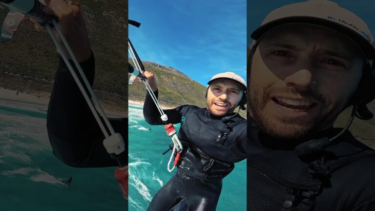 VAMOS! Uncrowded misty  #kiteboarding #kitesurfing