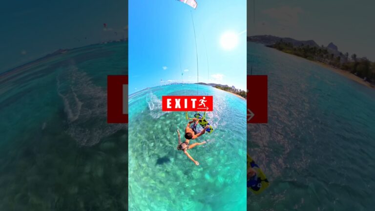 Note to self - ask about the boyfriend first. Kitesurfing is the new dating app