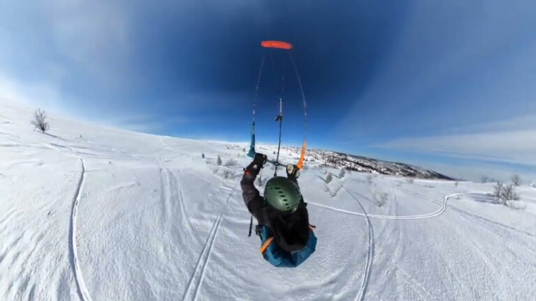 Speedriding my kite