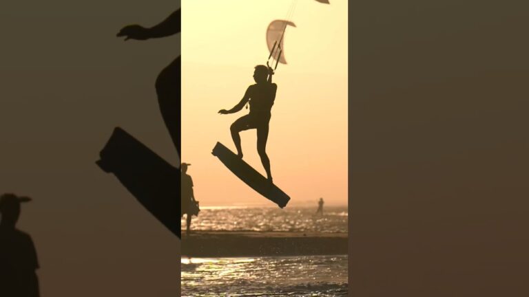 Making the last transition special // kiteboarding