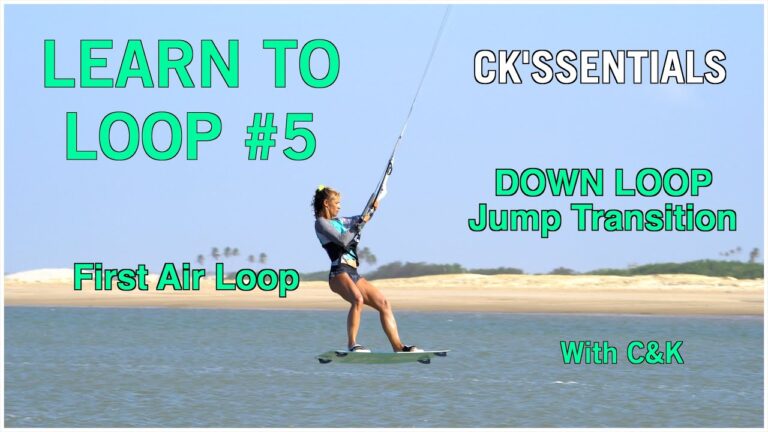 Learning to Loop #5 - Downloop Jump Transition 4K