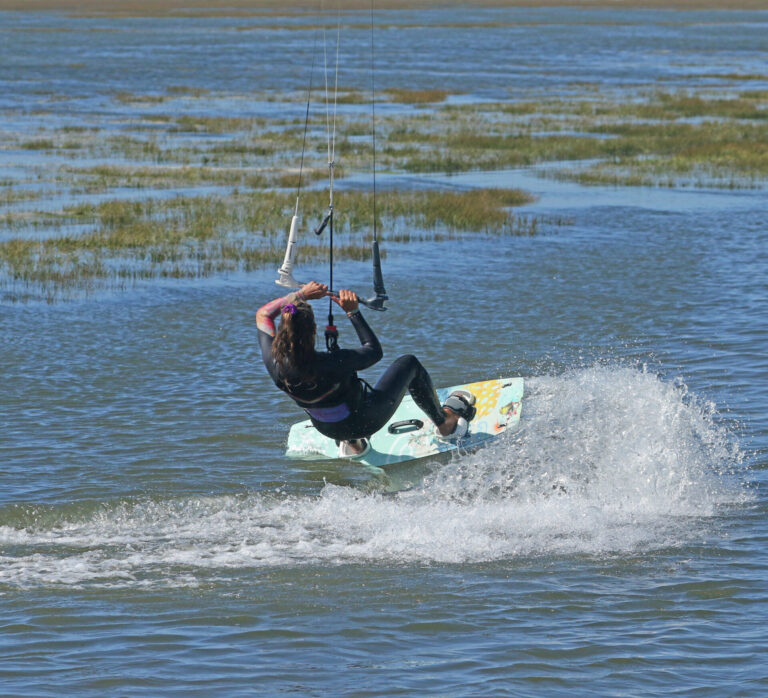Kitesurfing Technique - Twin Tip Duck Tack