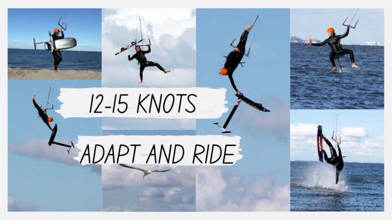 Adapt and ride in whatever conditions you get offered