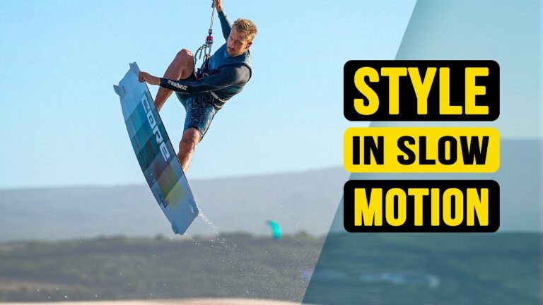 Styling in Slow Motion // Kiteboarding