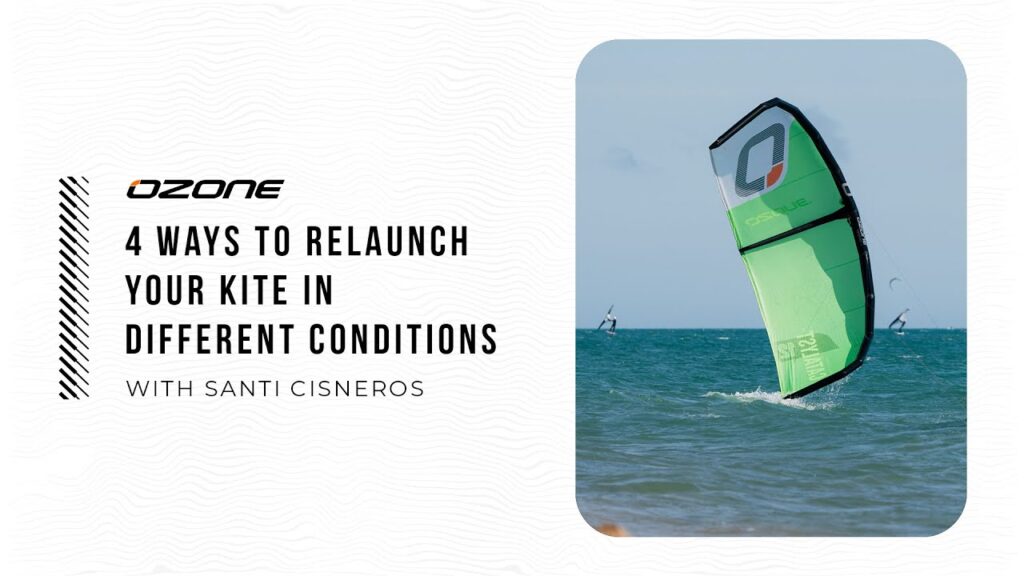 4 ways to relaunch your kite with Santi Cisneros | Rider Tips