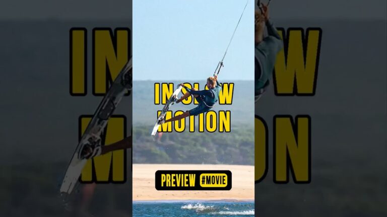 Styling in slow motion // kiteboarding