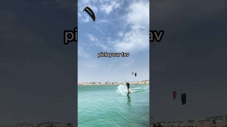 1 or 2? #kitesurfing #kiteboarding