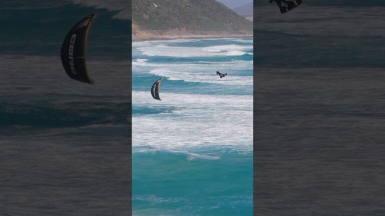 8m Pace on 10m lines #kitesurfing