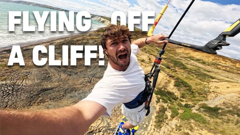 JUMPING OFF A CLIFF!