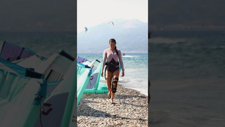 After lots of challenges, I have faced my fear #shorts #duotonesports #truekiteboarding #kitesurf