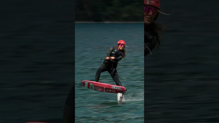 Up to 60 km/h Over a Crystal Blue Lake in Bavaria! #formulakite #kitesurfing
