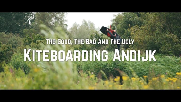 Freeride Kiteboarding at Andijk - Stig Hoefnagel