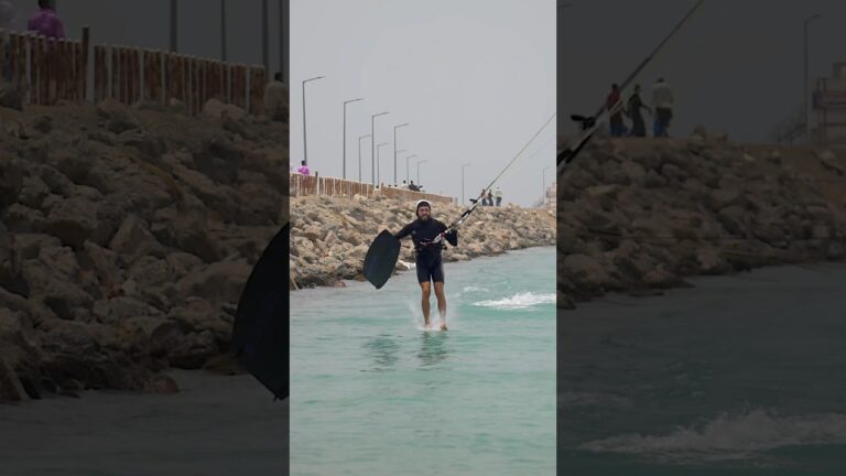 Takin it back to the old school #kitesurfing #kiteboarding