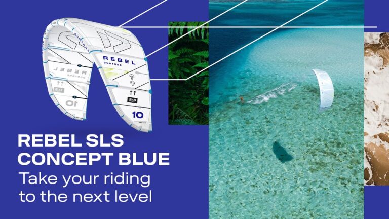 Rebel SLS Concept Blue 2025 Product Clip | Duotone Kiteboarding