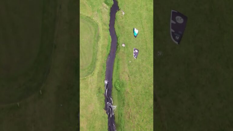 Kitesurfing in IRELAND #short #kitesurfing