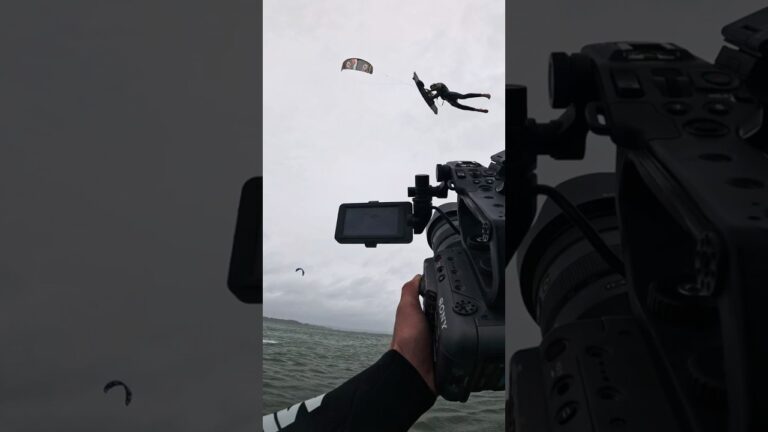 Big sends on the UK scene! #bigair #stackingclips #courtintheact #kiteboarding #kitesurfing