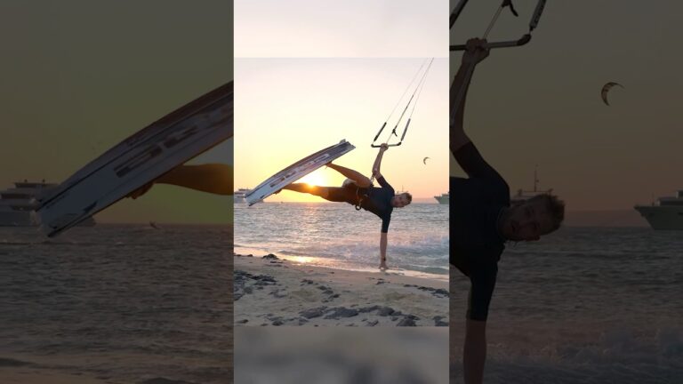 When the first try is a fail // kiteboarding