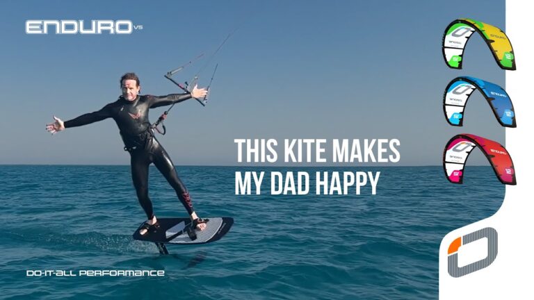"This kite makes my dad happy!" - Maya's Enduro V5 review