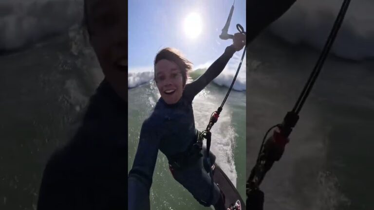 Big wave with your kitebuddy #short #kitesurfing