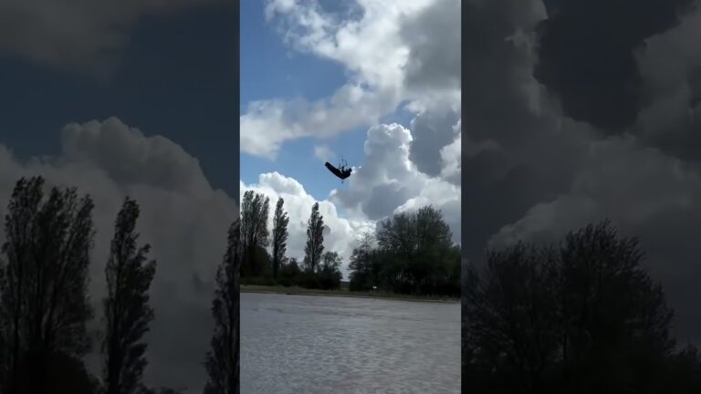 Cold kitesurf sessions #short #kitesurfing