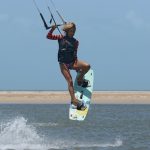 Kitesurfing Technique - Pop to Toeside with a Tweaked Grab