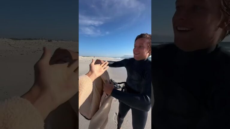 How to end your session #shorts #kitesurfing
