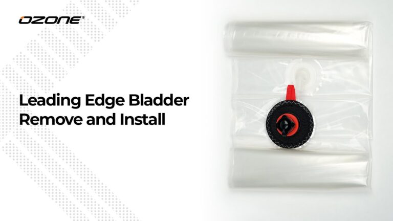 Ozone Kites Leading Edge Bladder Remove and Install